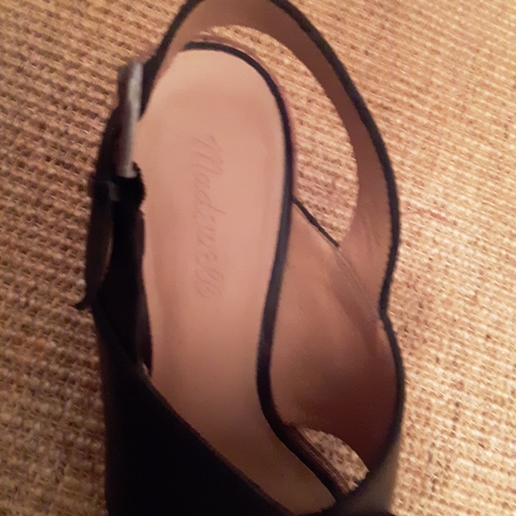 Madewell Black Sandal - Picture 6 of 8
